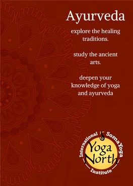 Ayurveda Brochure