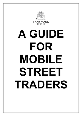 Guide for Mobile Street Traders