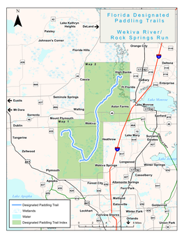 Wekiva River and Rock Springs Run Paddling Guide