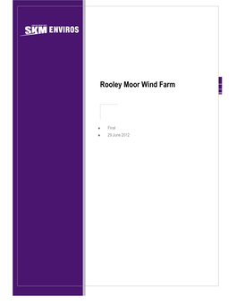 Rooley Moor Wind Farm