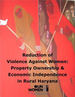 Reduction of Violence Against Women: Property Ownership & Economic