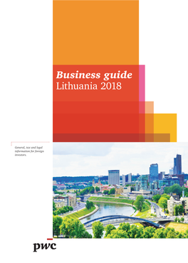 Business Guide Lithuania 2018