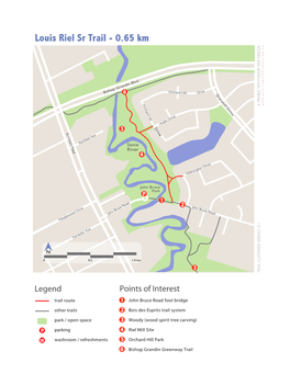 Louis Riel Sr Trail - 0.65 Km