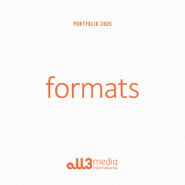 Portfolio 2020 Formats Contents