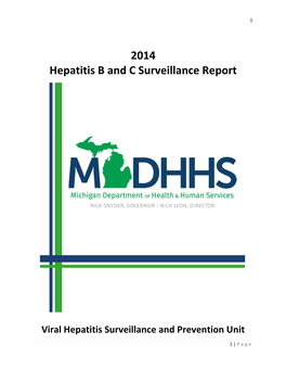 2014 Hepatitis B and C Surveillance Report