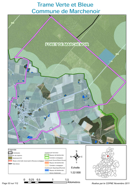 Trame Verte Et Bleue Commune De Marchenoir