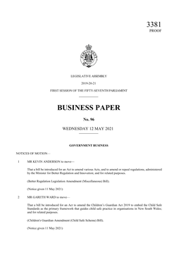 3381 Business Paper