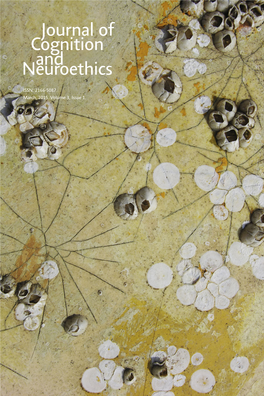 Journal of Cognition and Neuroethics