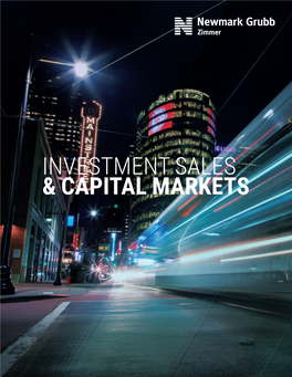 Investment Sales & Capital Markets