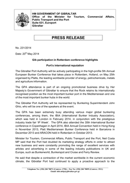 Press Release