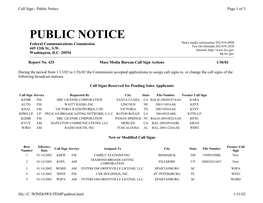 Public Notice Page 1 of 3