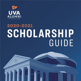 Scholarship Guide Scholarship Guide 2020-2021