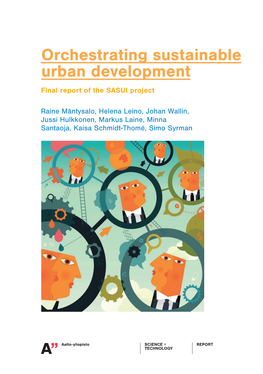 Orchestrating Sustainable Urban Development 1.3 Research Approach
