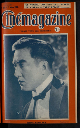 Cinémagazine 1922 N°11, 17/03/1922