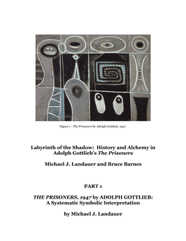 Labyrinth of the Shadow: History and Alchemy in Adolph Gottlieb's The