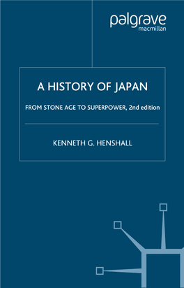 A HISTORY of JAPAN: from STONE AGE to SUPERPOWER 2Nd Edition