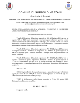 Comune Di Sorbolo Mezzani