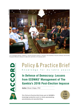 Policy & Practice Brief