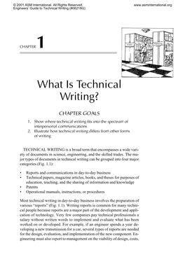 What Is Technical Writing?