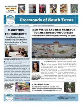 Crossroads of South Texas Shining a Light on All the Great Happenings in Our Area!