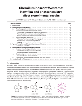 Chemiluminescent Westerns: How Film And