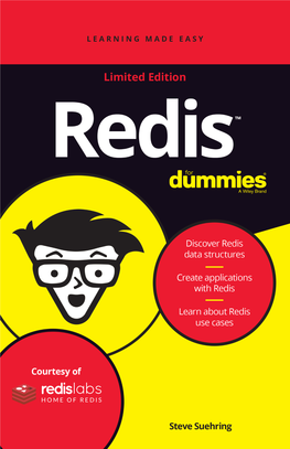 Redis for Dummies®, Limited Edition