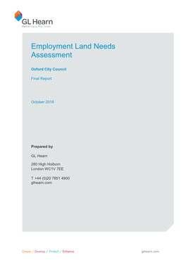 Employment Land Needs Assessment