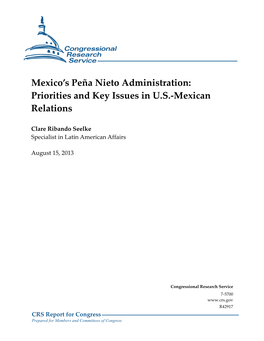 Mexico's Peña Nieto Administration