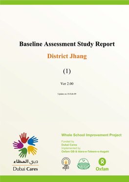 Baseline Assessment Study Report District Jhang