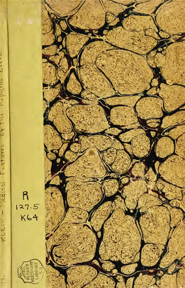 The Medical Features of the Papyrus Ebers