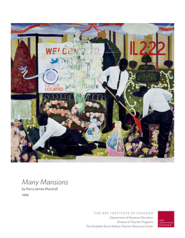 Many Mansions by Kerry James Marshall 1994