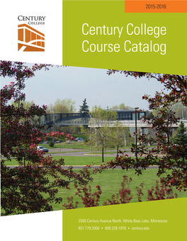 2015-2016 Course Catalog