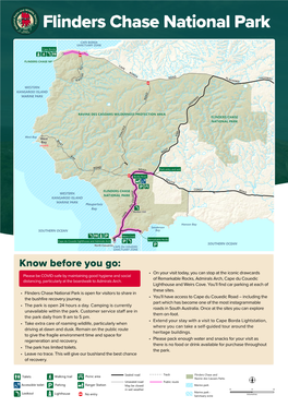 FLINDERS CHASE NATIONAL PARK Sealed Road