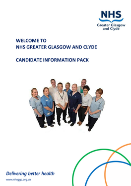 Welcome to Nhs Greater Glasgow and Clyde Candidate Information Pack