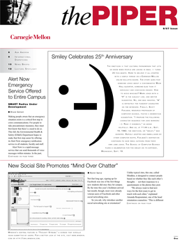 Smiley Celebrates 25Th Anniversary New Social Site Promotes