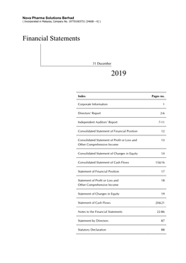 2020 Annual Audited Financial Statement