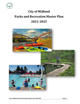 City of Midland Parks and Recreation Master Plan 2021-2025