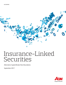 Insurance-Linked Securities Alternative Capital Breaks New Boundaries