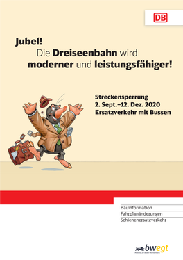 Jubel! Die Dreiseenbahn Wird Moderner Und Leistungsfähiger!