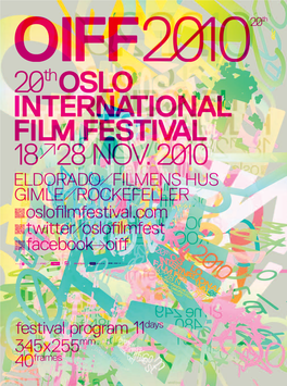 Festival Program 11Days 40Frames 20