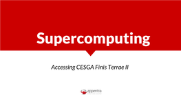 Supercomputing