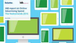 IAB Report on Online Advertising Spend the Netherlands 2015