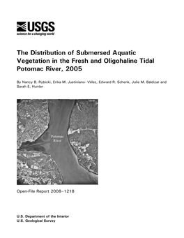 The Distribution of Submersed Aquatic Vegetation in the Fresh and Oligohaline Tidal Potomac River, 2005