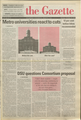 Metro Universities React to Cuts