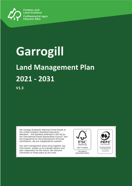 Garrogill Land Management Plan 2021 - 2031 V1.3