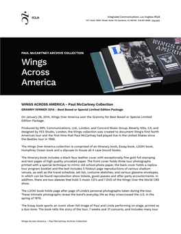 Wings Across America