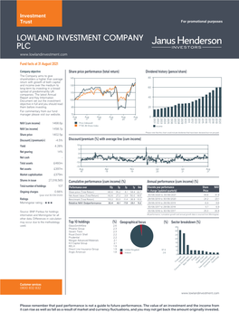 Lowland Investment Company Plc