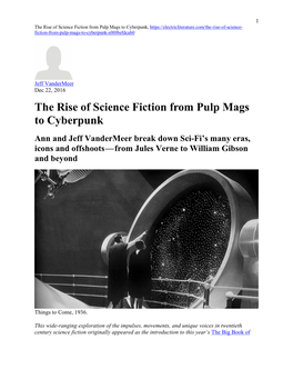 The Rise of Science Fiction from Pulp Mags to Cyberpunk, Fiction-From-Pulp-Mags-To-Cyberpunk-E00f6efdcab0