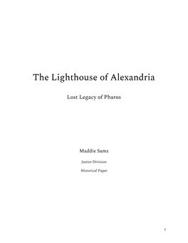 The Lighthouse of Alexandria