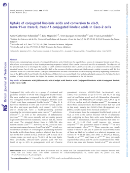 British Journal of Nutrition (2013), 109, 57–64 Doi:10.1017/S0007114512000608 Q the Authors 2012